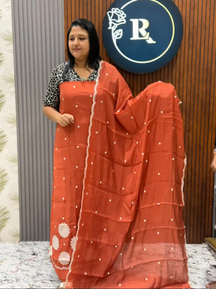 PREMIUM UNSTICHED SALWAR SET